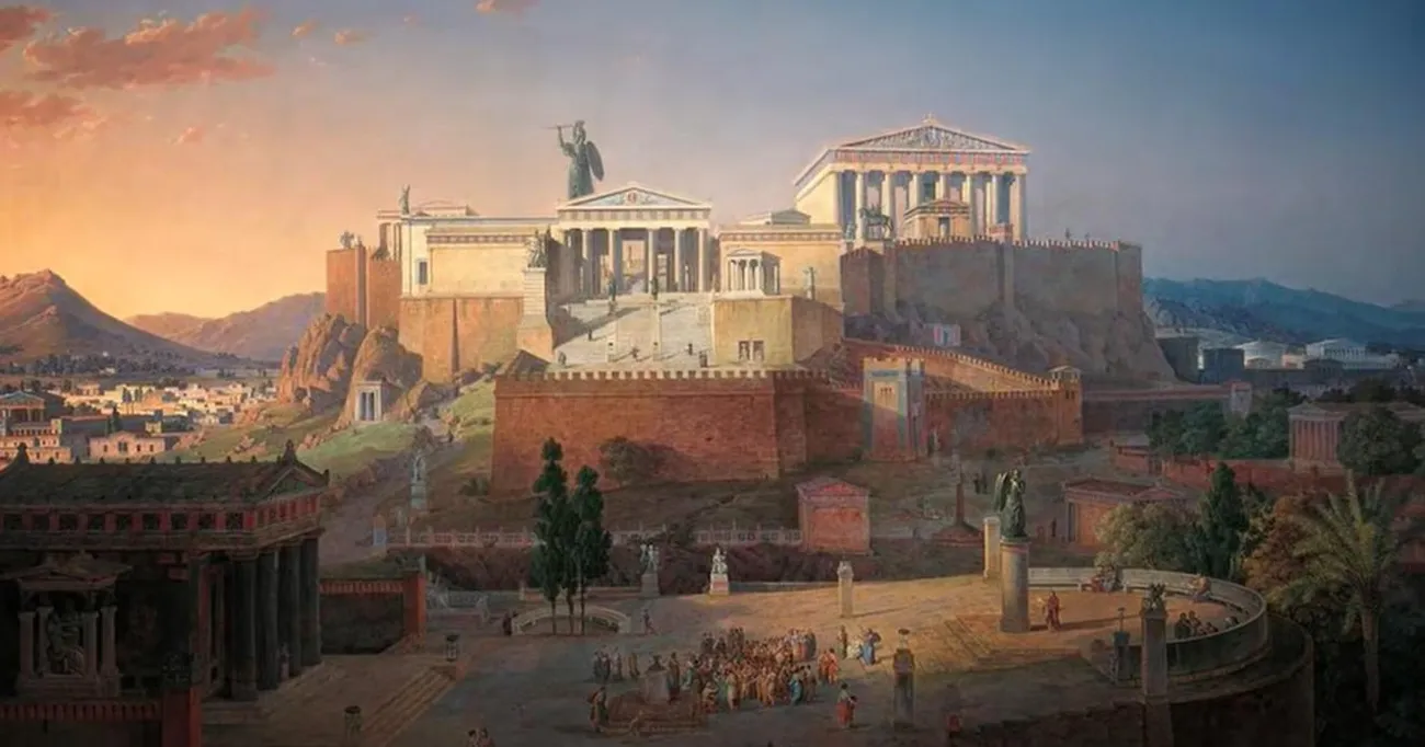 Ancient Greece-Athens Hellas